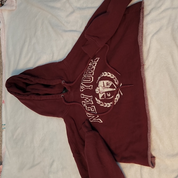 Wild Fable cropped NY hoodie size small